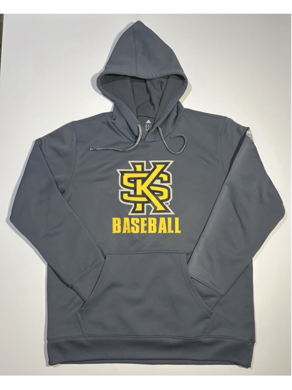 Adidas Climawarm Kennesaw State Owls Baseball Hoodie Men’s XL Gray Pullover